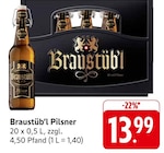 Braustüb'l Pilsner bei EDEKA im Darmstadt Prospekt für 13,99 €