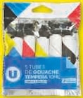 Hyper U La Roche-sur-Yon - Promo 5 tubes de gouache Promo 5 tubes de gouache à 0,89 € dans le catalogue Hyper U à La Roche-sur-Yon