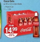 Coca Cola von Coca Cola im aktuellen V-Markt Prospekt für 14,99 €