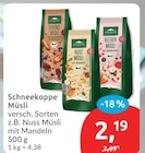Müsli von Schneekoppe im aktuellen budni Prospekt