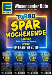 E center Prospekt für Jena: "TURBO SPAR WOCHENENDE", 2 Seiten, 07.02.2025 - 01.03.2025