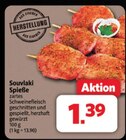 Souvlaki Spieße bei Markant Nordwest im Holtland Prospekt für 1,39 €
