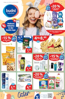 budni Prospekt drogeriemarkt mit 14 Seiten
