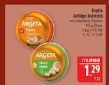 Geflügel Aufstrich Pikant Angebote von Argeta bei Marktkauf Erlangen für 1,29 €