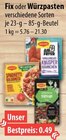 Maggi im V-Markt Prospekt Fix oder Würzpasten im aktuellen V-Markt Prospekt für 0,49 €