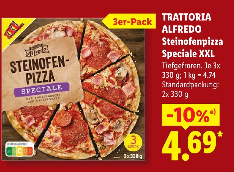 Steinofenpizza Speciale XXL