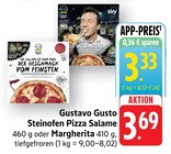 Steinofen Pizza Salame bei EDEKA im Hügelsheim Prospekt für 3,33 €