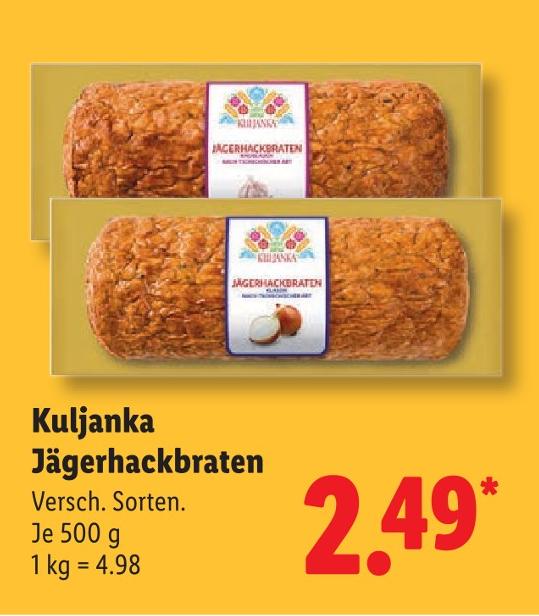 Jägerhackbraten