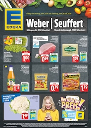 EDEKA Prospekt für Schweinfurt mit 8 Seiten EDEKA Prospekt für Schweinfurt: "Wir lieben Lebensmittel!", 8 Seiten, 21.09.2026 - 26.09.2026