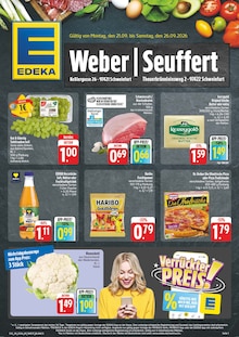 Aktueller EDEKA Prospekt (Schweinfurt) EDEKA Prospekt "Wir lieben Lebensmittel!" mit Seiten (Schweinfurt)