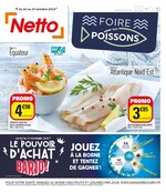 Catalogue Netto "Foire aux poissons", 8 pages, à Vitrolles, 22/10/2019 - 27/10/2019 Prospectus Netto "Foire aux poissons", 8 pages, à Vitrolles, 22/10/2019 - 27/10/2019