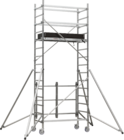 Échafaudage aluminium pliant 5 m en promo chez Brico Dépôt Échafaudage aluminium pliant 5 m dans le catalogue Brico Dépôt