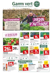 Catalogue Jardineries & Animaleries Gamm vert en cours à Sérignac-sur-Garonne et alentours, "JARDIN D'AUTOMNE", 4 pages, 08/10/2025 - 19/10/2025