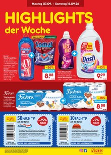 Waschmittel im Netto Marken-Discount Prospekt "Aktuelle Angebote" mit 73 Seiten (Hamburg)