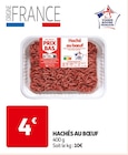 HACHÉS AU BŒUF à Auchan Supermarché dans Vergheas