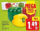 Paprika-Mix von GUT&GÜNSTIG für 1,49 € bei E center im Angebot Paprika-Mix von GUT&GÜNSTIG im aktuellen E center Prospekt
