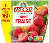 compote de pomme fraise - Andros en promo à 1,89 € chez Lidl compote de pomme fraise - Andros dans le catalogue Lidl