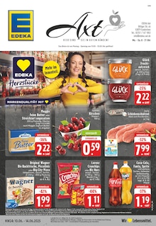Coca Cola im aktuellen EDEKA Prospekt (Euskirchen) Coca Cola im EDEKA Prospekt "Aktuelle Angebote" mit 24 Seiten (Euskirchen)
