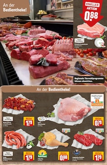 Hähnchen im REWE Prospekt "Dein Markt" mit 36 Seiten (Düsseldorf)