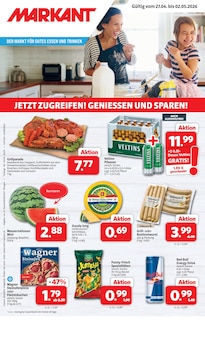 Veltins im Markant Nordwest Prospekt "DER MARKT FÜR GUTES ESSEN UND TRINKEN" mit 16 Seiten (Rheda-Wiedenbrück)
