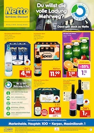 Netto Marken-Discount Prospekt "DER ORT, AN DEM DU IMMER AUSGEZEICHNETE PREISE FINDEST.", 2 Seiten, 21.09.2026 - 21.09.2026 Aktueller Netto Marken-Discount Prospekt, "DER ORT, AN DEM DU IMMER AUSGEZEICHNETE PREISE FINDEST.", mit Angeboten der Woche, gültig von 21.09.2026 bis 21.09.2026