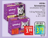 Katzennahrung Angebote von whiskas bei Marktkauf Bautzen für 3,79 €
