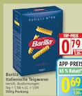 Italienische Teigwaren im Angebot bei EDEKA in Potsdam Italienische Teigwaren Angebote von Barilla bei EDEKA Potsdam für 0,69 €