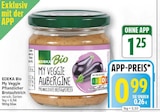 My Veggie Aubergine Pflanzlicher Brotaufstrich von EDEKA Bio für 0,99 € bei EDEKA im Angebot My Veggie Aubergine Pflanzlicher Brotaufstrich von EDEKA Bio im aktuellen EDEKA Prospekt