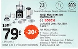 Robot multifonction multitalent3 - BOSCH dans le catalogue E.Leclerc