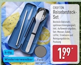 Reisebesteck-Set Angebote von Crofton bei ALDI Nord Dessau-Roßlau für 1,99 €