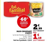 U Express Plerguer - Promo Mais croquant Promo Mais croquant à 1,19 € dans le catalogue U Express à Plerguer