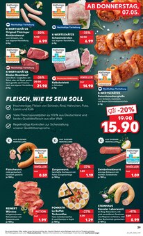 Rindfleisch im Kaufland Prospekt "KNÜLLER" mit 63 Seiten (Bochum)
