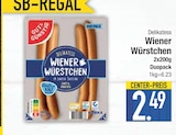 Delikatess Wiener Würstchen im Angebot bei E center in Germering Delikatess Wiener Würstchen Angebote bei E center Germering für 2,49 €