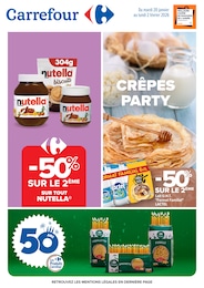Prospectus Carrefour à Créteil "CRÊPES PARTY", 77 pages, 20/01/2026 - 02/02/2026