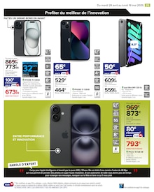 Promo IPhone dans le catalogue Carrefour du moment à la page 27