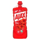 Nettoyant Ménager Fêtes Des Fleurs Fraîcheur Coquelicots Ajax à 3,49 € dans le catalogue Auchan Hypermarché
