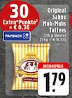 Original Sahne Muh-Muhs Toffees bei EDEKA im Ascheberg Prospekt für 1,79 €