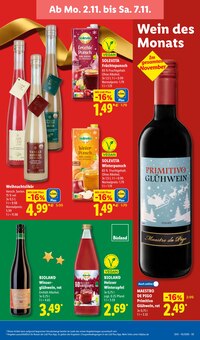 Glühwein im aktuellen Lidl Prospekt (Darmstadt) Glühwein im Lidl Prospekt "LIDL LOHNT SICH" mit 75 Seiten (Darmstadt)