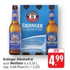 Alkoholfrei Angebote von Erdinger bei E center Göppingen für 4,99 €