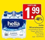 Mineralwasser bei WEZ im Rodenberg Prospekt für 1,99 €
