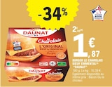 Burger le charolais boeuf emmental - DAUNAT dans le catalogue E.Leclerc