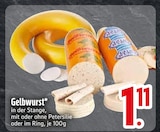 Gelbwurst in der Stange  im aktuellen EDEKA Prospekt für 1,11 €