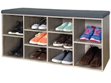 Schuhregal mit Sitzkissen Angebote bei Wreesmann Zwickau für 44,99 €