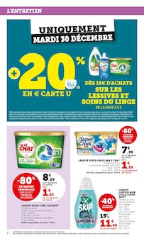 Prospectus U Express à Le Ponthou, "U Express", 6 pages de promos valables du 16/12/2025 au 11/01/2026