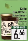 Bio-Dattel-Haselnuss-Creme von KoRo im aktuellen EDEKA Prospekt für 6,66 €