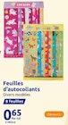 Feuilles d'autocollants à 0,65 € dans le catalogue Action