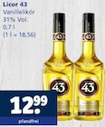 Aktuelles Vanillelikör Angebot bei Getränkewelt in Wuppertal ab 12,99 €