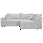 Aktuelles ECKSOFA Grau Cord Zierkissen, Rückenkissen, Bettkasten, Schlaffunktion, Rücken echt, Liegefläche im Originalstoff Angebot bei XXXLutz Möbelhäuser in Hildesheim ab 699,00 €