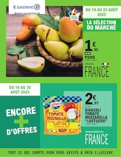 Catalogue Supermarchés E.Leclerc en cours à Saint-Vallier et alentours, "E.LECLERC", 20 pages, 19/08/2025 - 30/08/2025