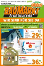 Globus-Baumarkt Prospekt für Hamburg mit 23 Seiten Globus-Baumarkt Prospekt für Hamburg: "WER BAUT BRAUCHT GLOBUS", 23 Seiten, 02.05.2021 - 08.05.2021
